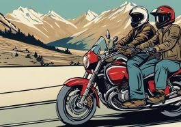 Deckung für Mitfahrer auf dem Motorrad in Österreich