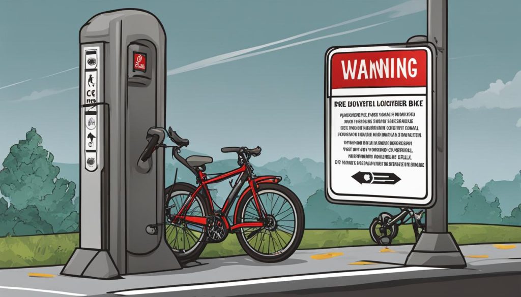 Fahrrad Vandalismusprävention